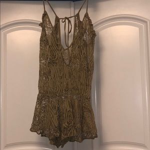 Cover up, shorts romper